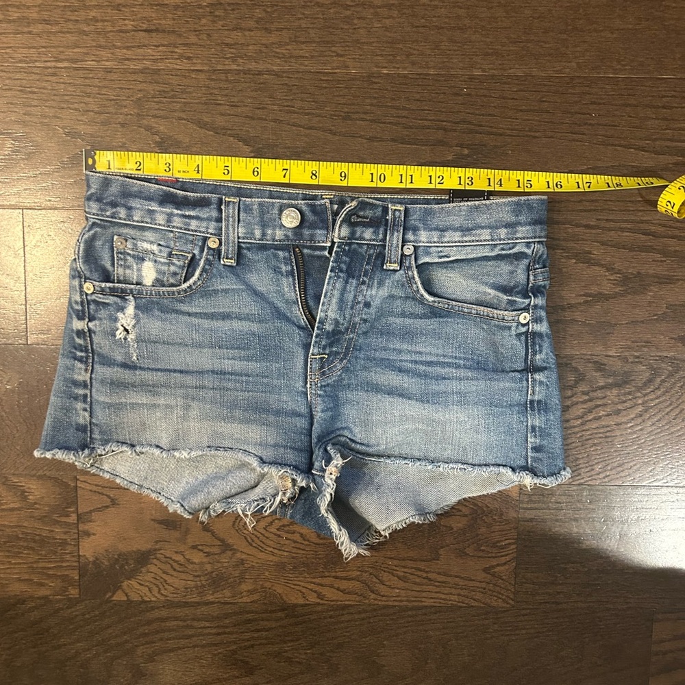 7 for all mankind denim shorts